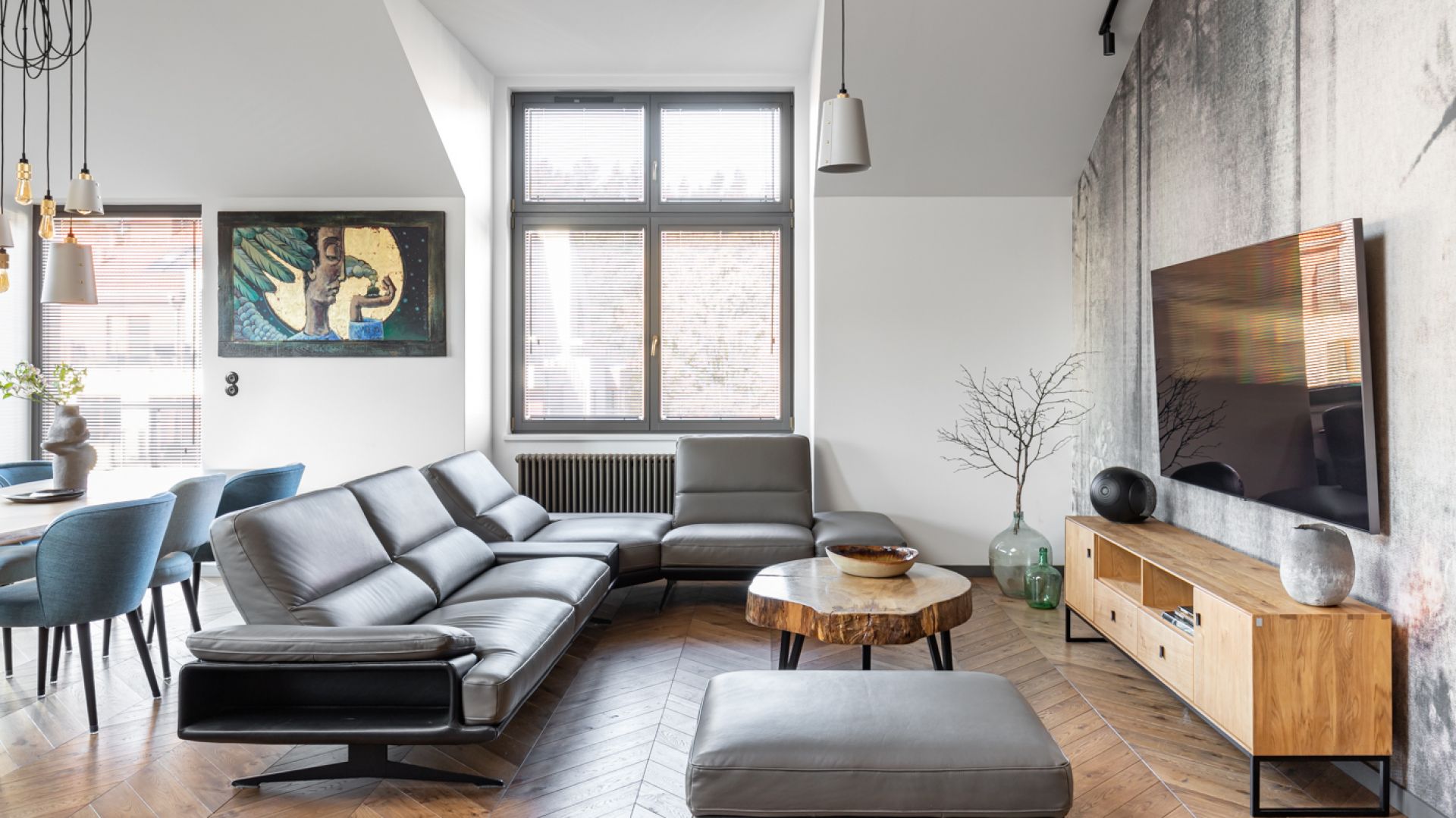 Piękny loft. Przytulny i nowoczesny. Zobacz świetne wnętrze!