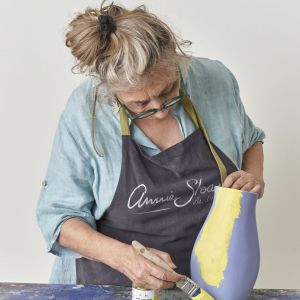 Pomysł Annie Sloan na artystyczny wazon: krok 1