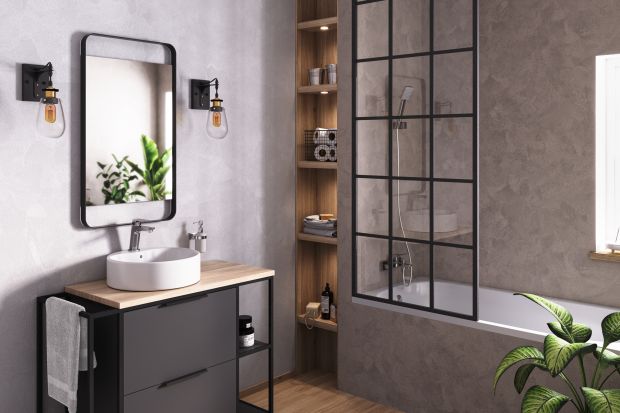 Jak urządzić na niedużej powierzchni oryginalną łazienkę? Postaw na miejski stylu, z posmakiem loftowym i motywami eko. Sprawdzi się nawet w łazience w bloku. <br /><br />