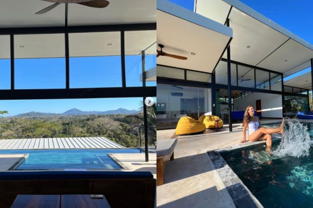Dziennikarka telewizyjna i bizneswoman Kinga Rusin pokazała właśnie na Instagramie swój nowy dom na wybrzeżu Kostaryki. Fantastyczny basen to tylko jeden z luksusów! Zobaczcie!