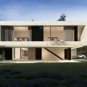 RE: LEVITANTE HOUSE - nowy projekt nowoczesnego domu  stworzyła Marcin Tomaszewski z pracowni Reform Architekt. Fot. mat. prasowe Reform Architekt