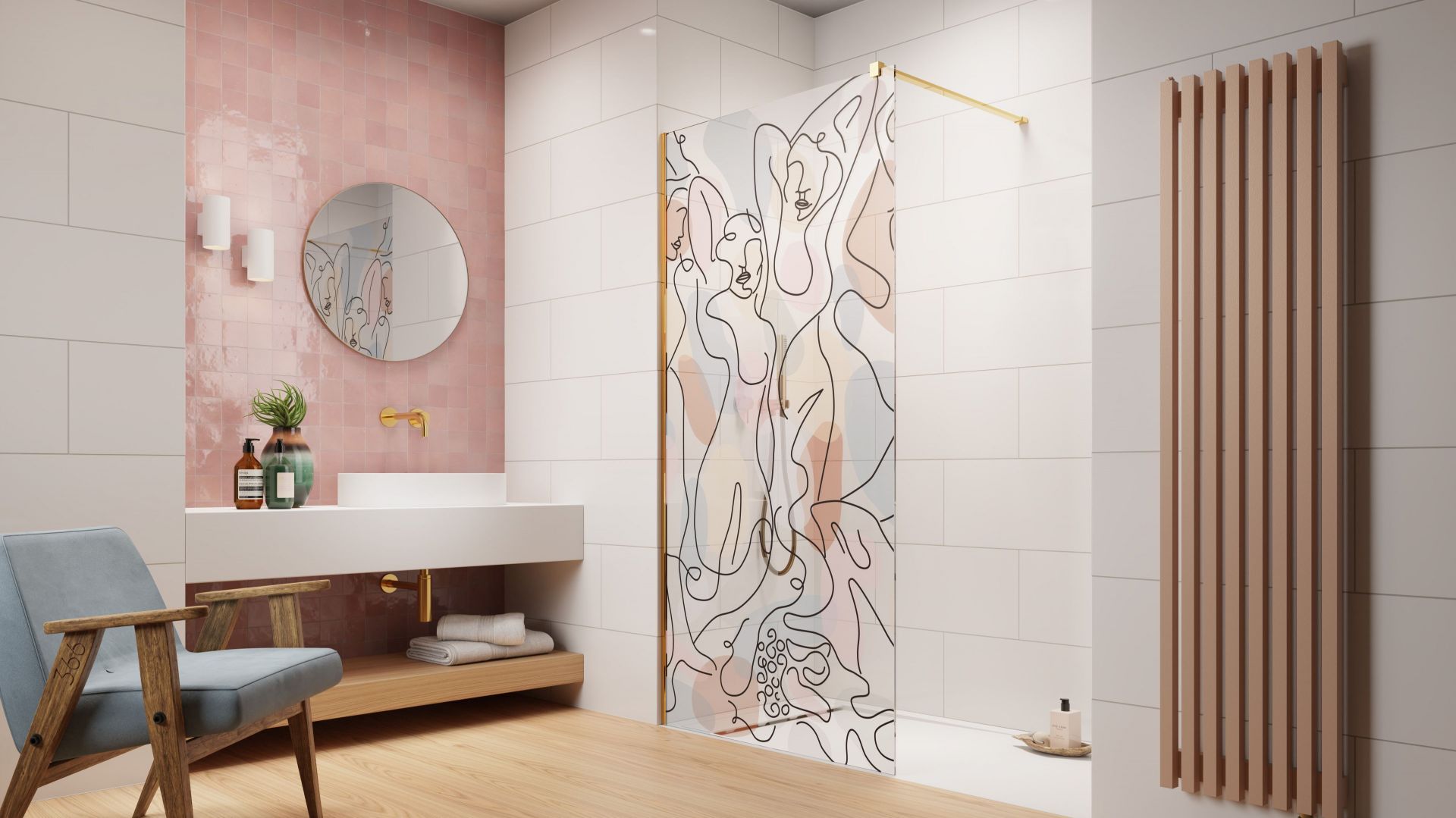 Łazienka 2022. Te kolory będą modne w łazience. Piękne inspiracje!