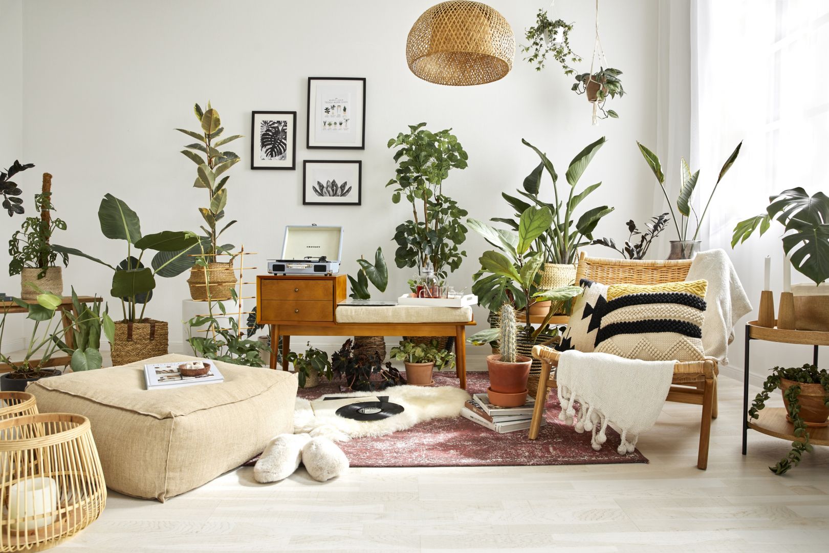 Salon w stylu boho. Fot. WestwingNow