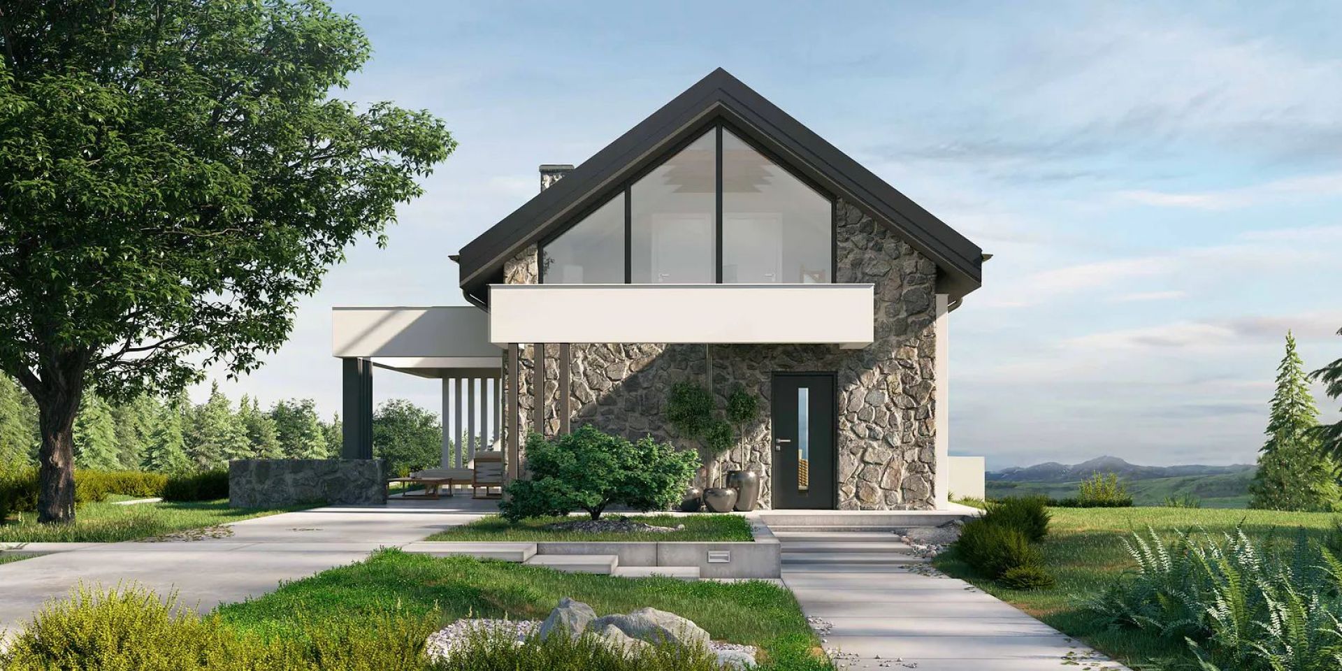 Projekt domu HomeKoncept 65. Autorzy projektu: pracownia HomeKoncept. Fot. HomeKoncept