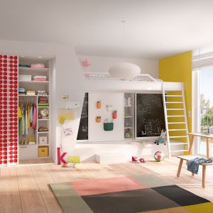 Pomysł na kolorowy i kreatywny pokój dziecka. Fot. mat. prasowe Raumplus