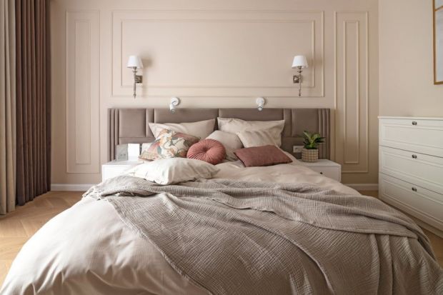 Ściana za łóżkiem w sypialni: 25 pięknych zdjęć. Zobacz wszystkie!