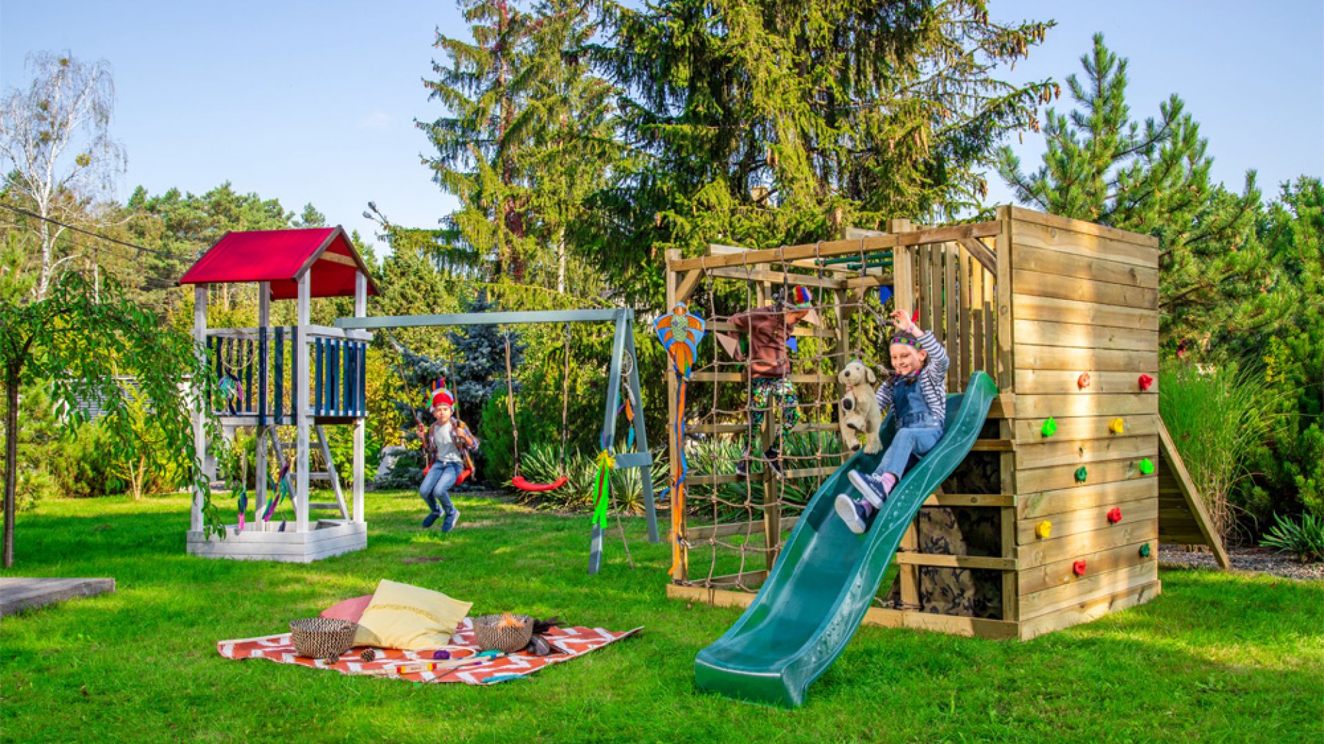 Plac zabaw w ogrodzie - jak wybrać i gdzie ustawić?