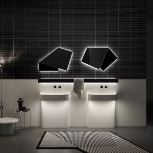 Pomysły włoskiej designerskiej marki Antonio Lupi - tak oświetlisz nowoczesną łazienkę. Fot. Antonio Lupi/Mood