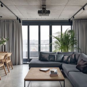 Mieszkanie w stylu loftowym. Projekt wnętrza BLACKHAUS Karol Ciepliński Architekt. Zdjęcia Tom Kurek.jpg