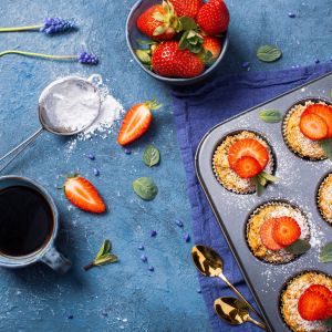 Muffinki marchewkowo-orzechowe. Fot. VOG Polska
