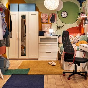 Pomysł na pokój dla młodej influencerki. Fot. IKEA