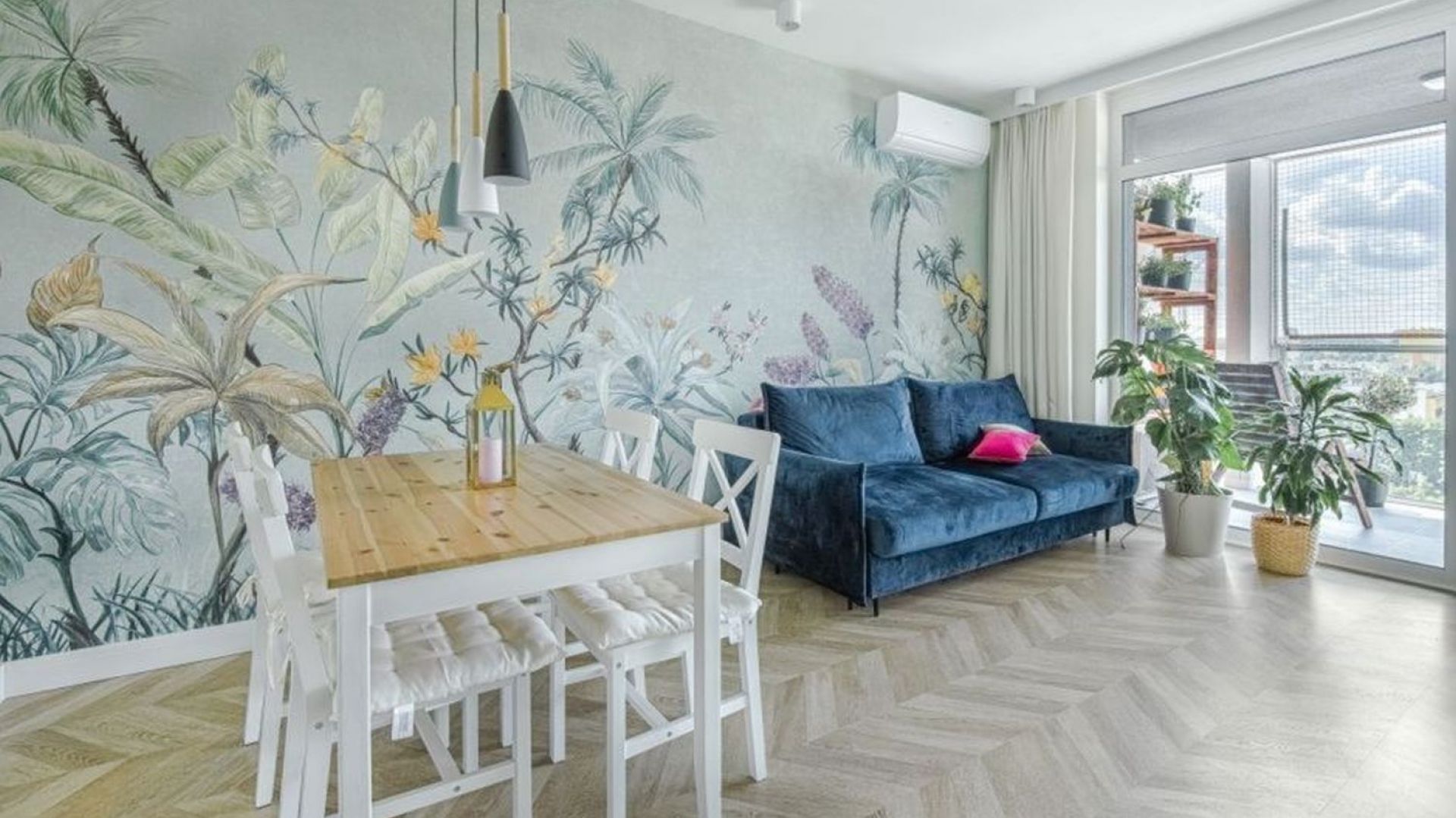 Ściana za kanapą w salonie. 5 pięknych projektów. 10 zdjęć salonów!