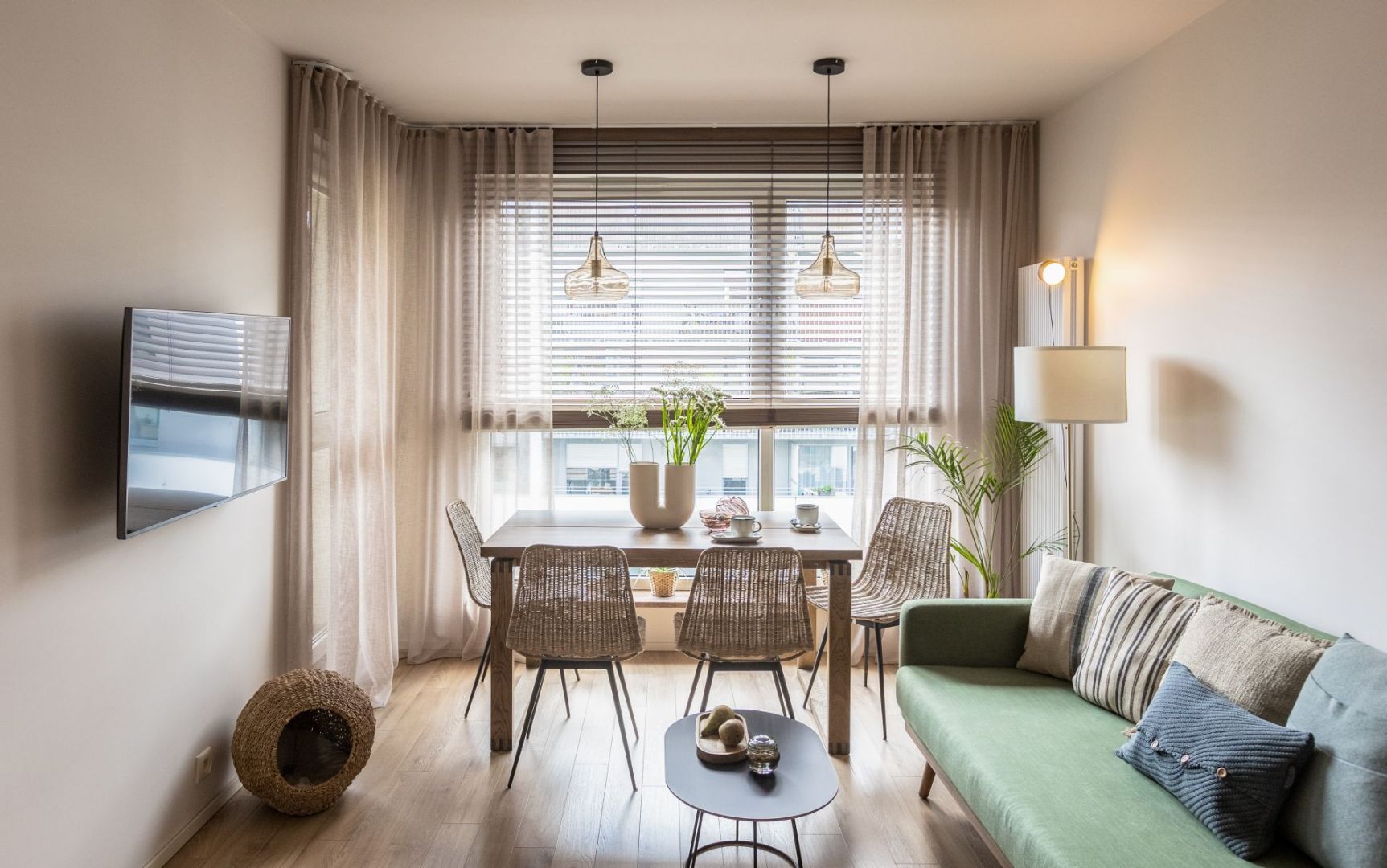 65-metrowe mieszkanie - tak wygląda po generalnym remoncie. Projekt: Kasia Orwat, Orwat Design. Fot. Dagmara Maroszek-Bździuch, MUFKA Fotografia