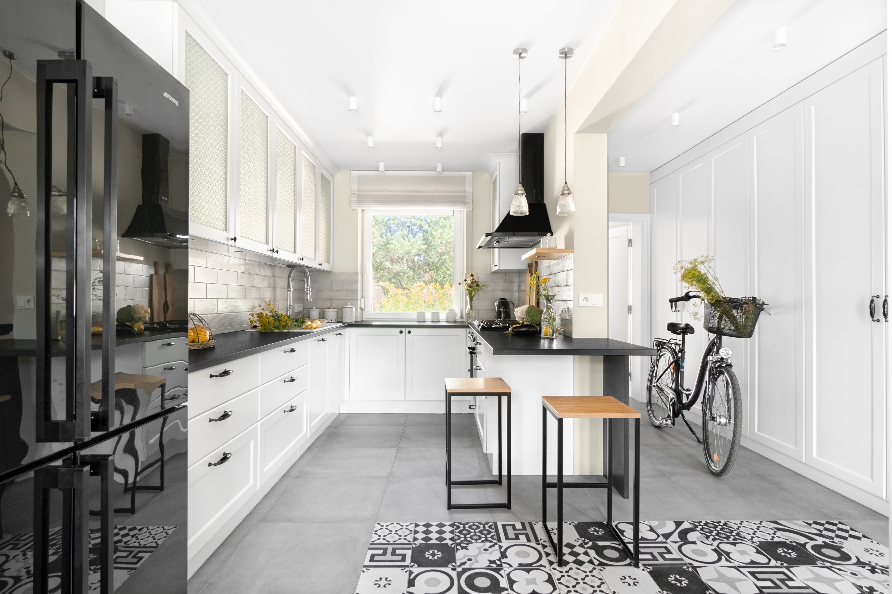 Kuchnia w klasycznym stylu. Projekt MM Architekci. Fot. Jeremiasz Nowak