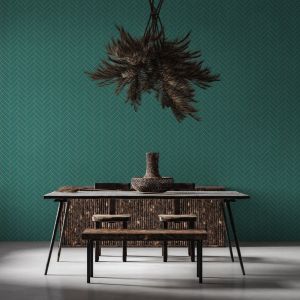 Mozaika ze wzorem jodełki. Fot. mat. prasowe Raw Decor
