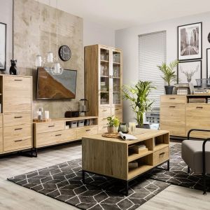 Nowoczesna komoda z kolekcji Ramla. Cena: 1.499 zł. Dostępna w ofercie sklepów Black Red White. Fot. Black Red White