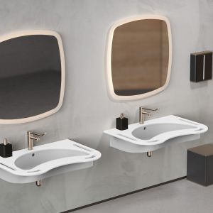 Konkurs Dobry Design 2023. Kategoria: Wyposażenie łazienki. Linia umywalek dla seniorów i osób niepełnosprawnych, Aimms