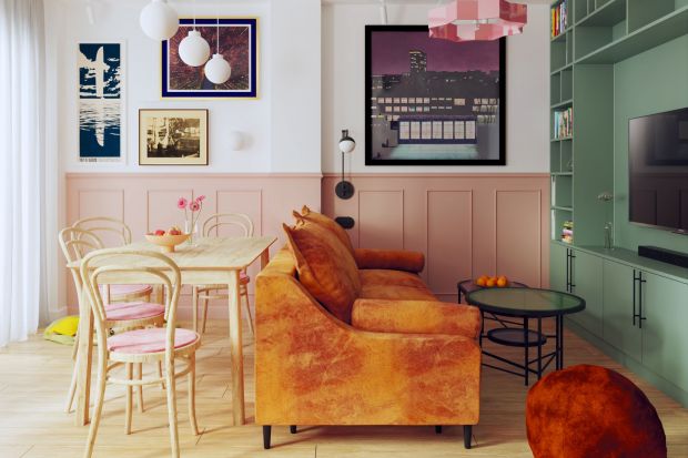 Nowy trend na 2023: kolorowy salon vintage. Jak urządzić tak wnętrze? 12 zdjęć!