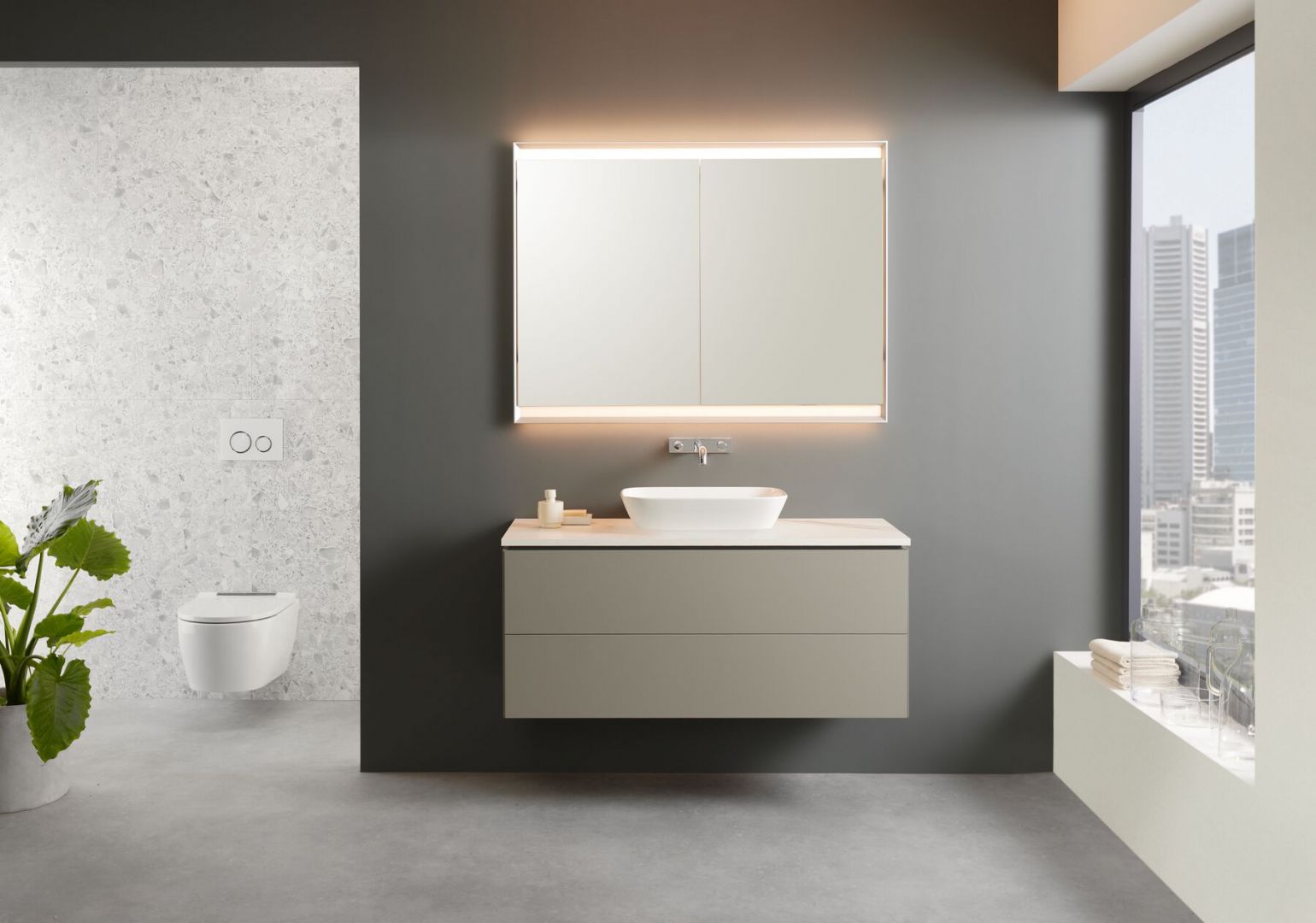 Na 4 Design Days 2023 Geberit, europejski lider w segmencie ceramiki sanitarnej, zaprezentuje m.in. serię Geberit ONE. Fot. mat. prasowe Geberit