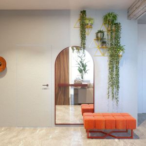 100-metrowy dom w Markach - piękne, pełne kolorów wnętrze. Projekt wnętrz: Katarzyna Sosińska Interiors