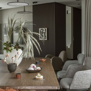 Jadalnia. Projekt wnętrza: Patrycja Suszek-Rączkowska, Poco Design. Zdjęcia: Yassen Hristov