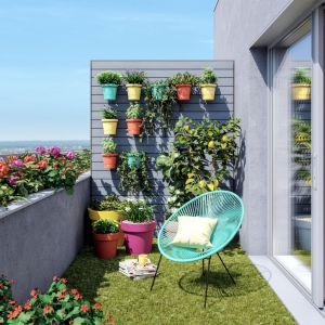Pomysły na aranżację balkonu w bloku. Kolekcja wiosna/lato 2023, fot. mat. prasowe Leroy Merlin