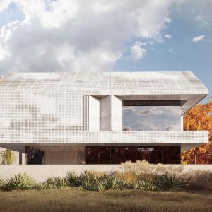 Skyfall to najnowszy projekt polskiego architekta Marcina Tomaszewskiego. Projekt i wizualizacje: Marcin Tomaszewski, REFORM Architekt