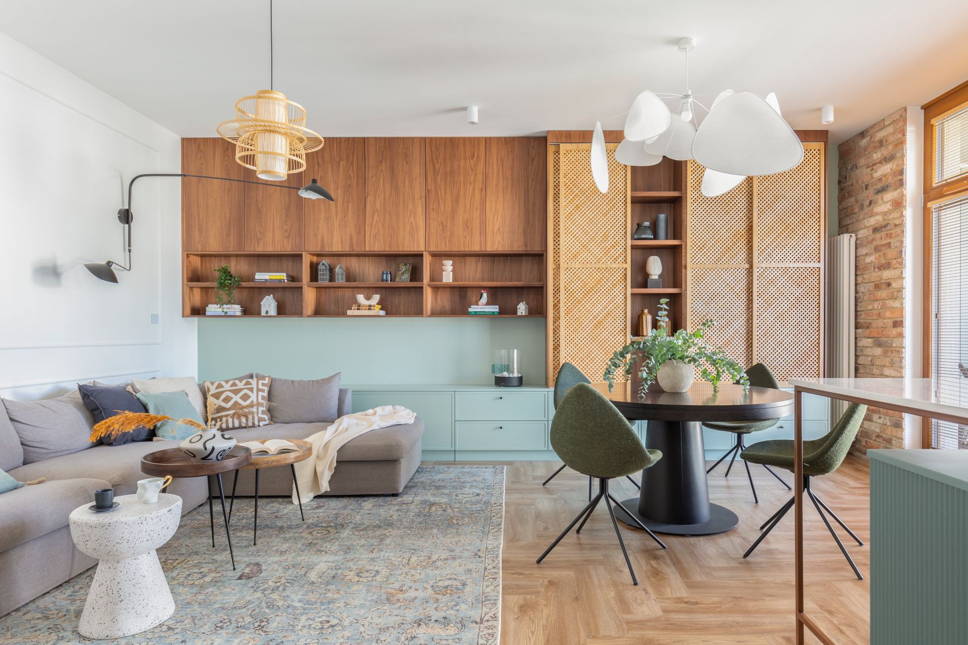 Styl boho w aranżacji wnętrz. Projekt wnętrza Renata Michałowicz, studio projektowe mJoy. Zdjęcia Marta Behling, Pion Poziom